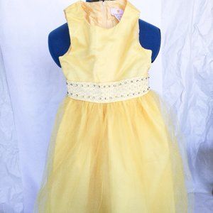 Belle yellow Dress disney rehearsal inspired 8. Roses hairpin INCLUDED